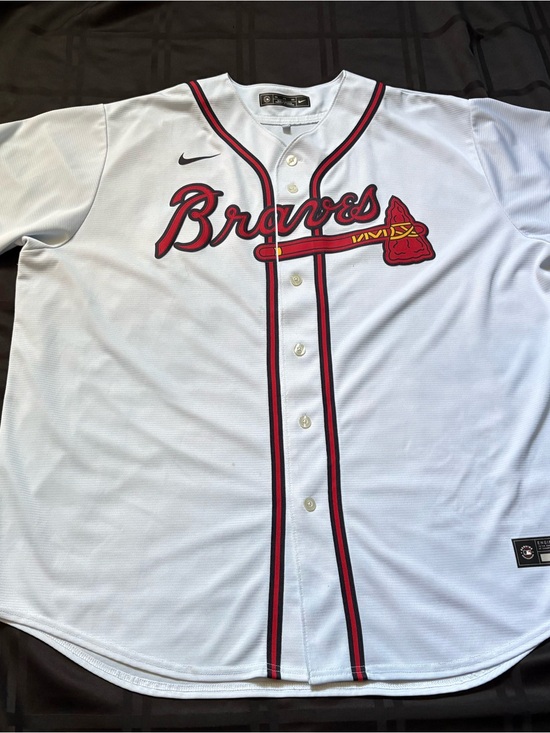 Nike Other - Atlanta Braves Nike 2XL Jersey Men’s MLB Baseball Button Up